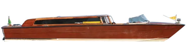 Water Limousine Deluxe, coperta in legno