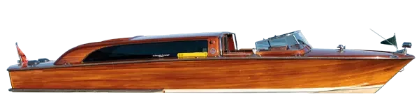 Water Limousine Extra Luxury, barca interamente in mogano