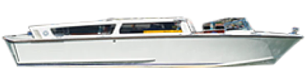 Water Limousine Standard, barca in vetroresina